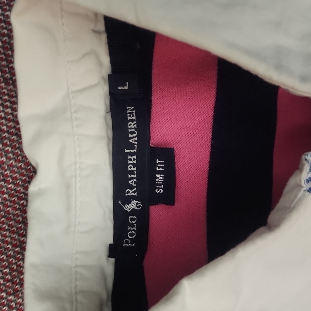 Polo Ralph Lauren Slim Fit Polo - Britannia Sailing Size Large Kids - Picture 8 of 14